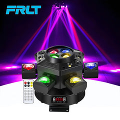 Six-arm bee eye moving head light
