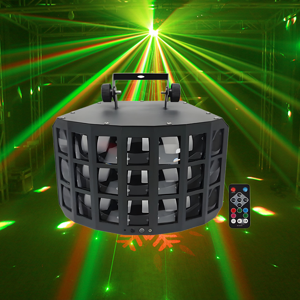 Three-layer butterfly light