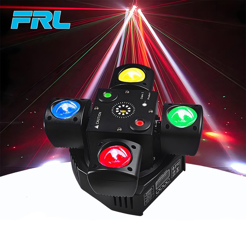 Mini quad beam light