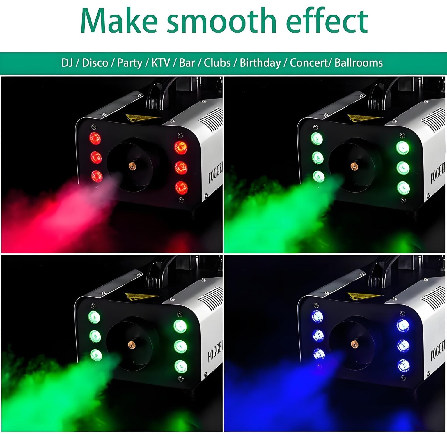 1500W Fog machine