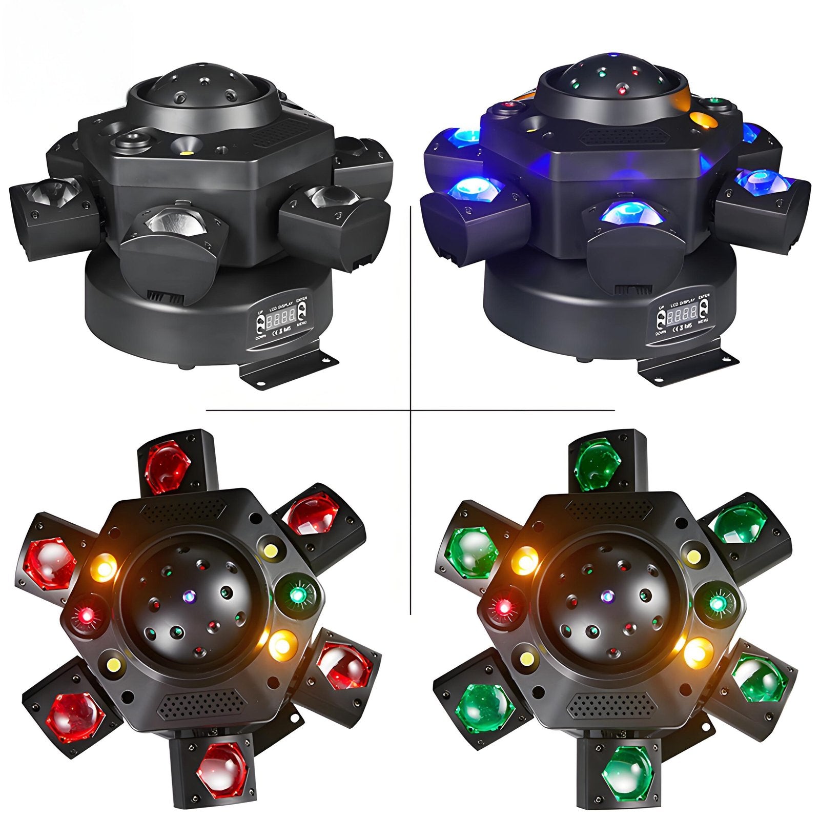 Six-arm matrix light