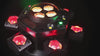 Six-arm bee eye moving head light